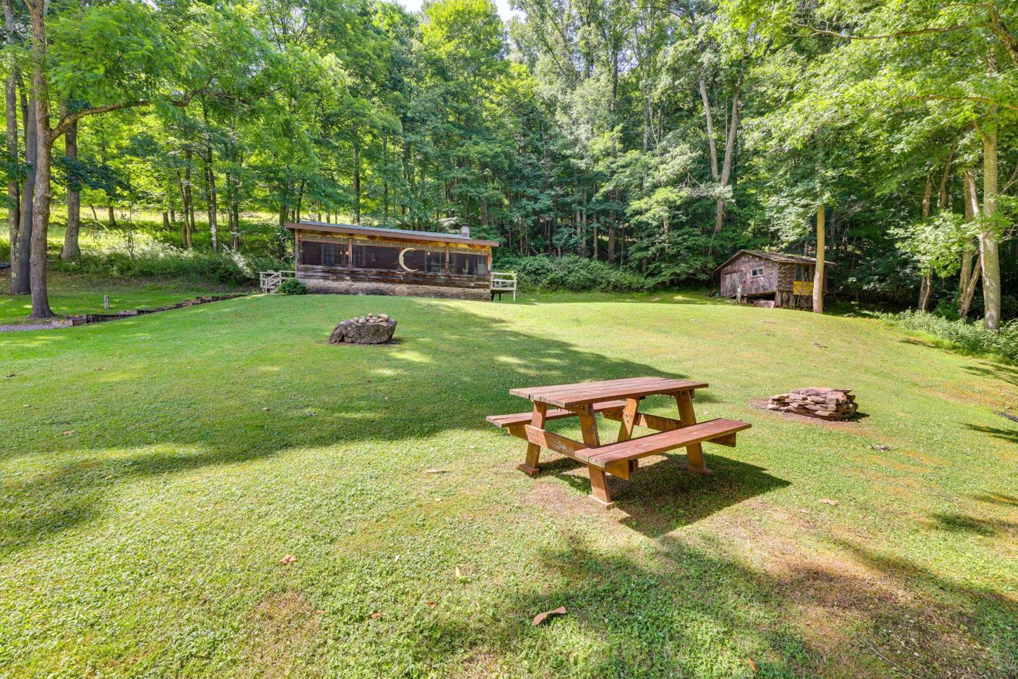 Charming Parsons Cabin With Grill On The Cheat River Eksteriør bilde