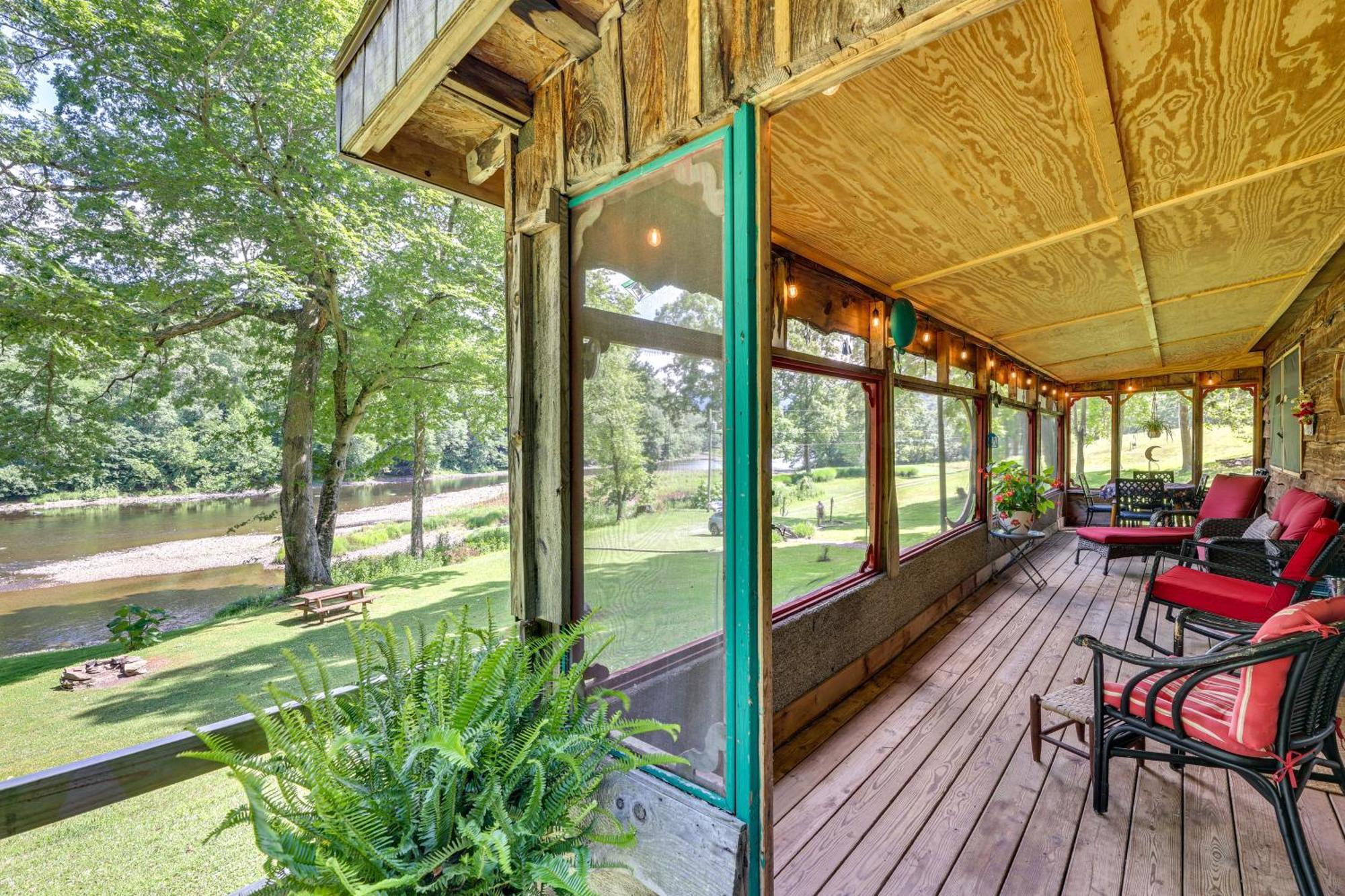 Charming Parsons Cabin With Grill On The Cheat River Eksteriør bilde