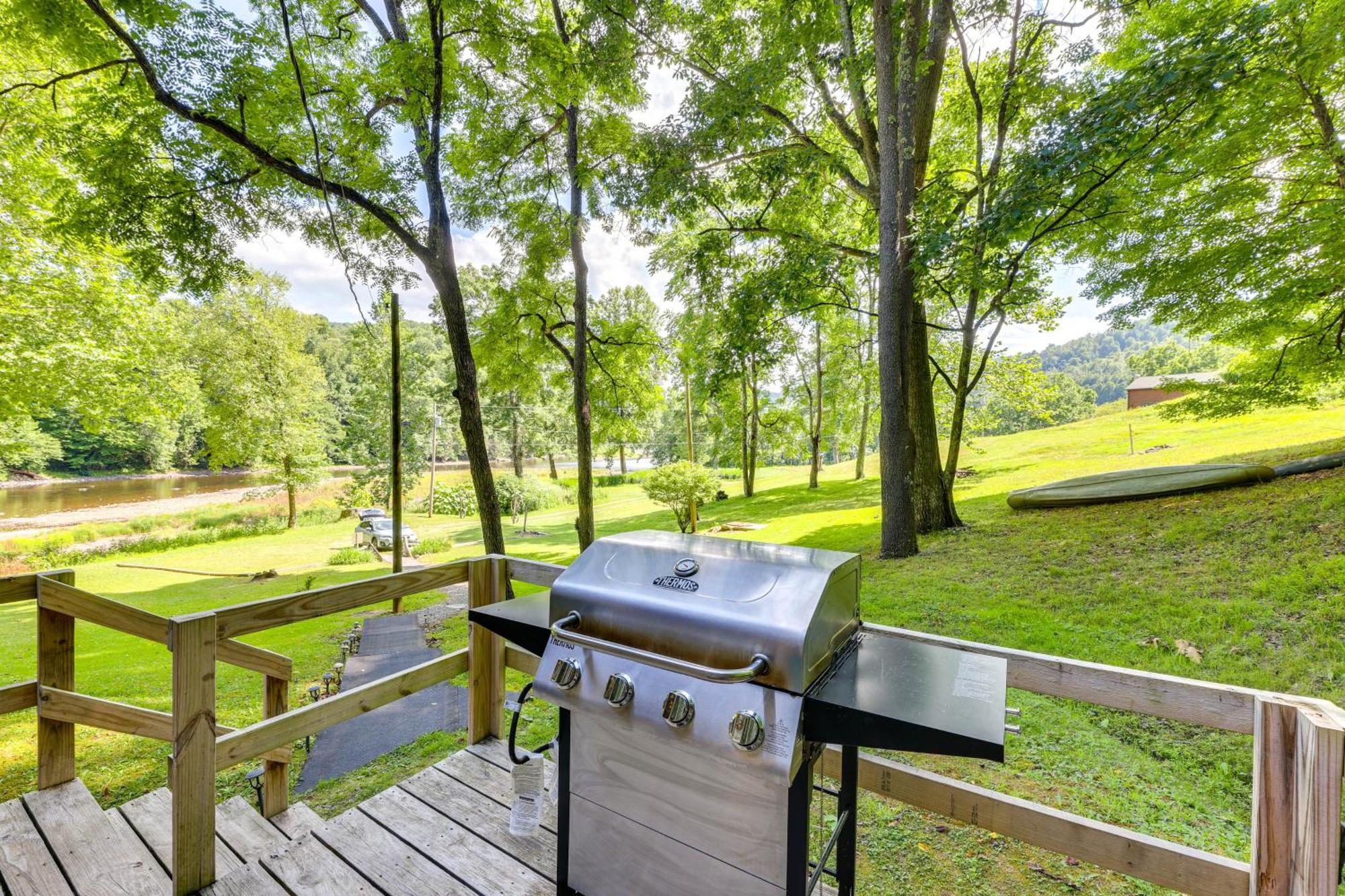 Charming Parsons Cabin With Grill On The Cheat River Eksteriør bilde