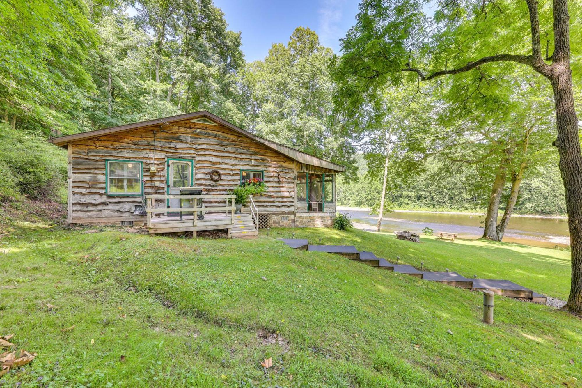 Charming Parsons Cabin With Grill On The Cheat River Eksteriør bilde